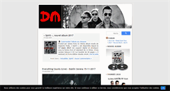 Desktop Screenshot of depechemode.fr