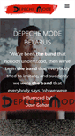Mobile Screenshot of depechemode.by