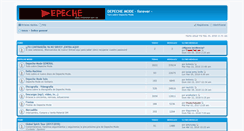 Desktop Screenshot of depechemode.es