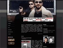 Tablet Screenshot of depechemode.pl