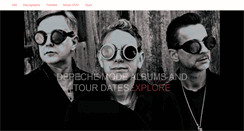 Desktop Screenshot of depechemode.us
