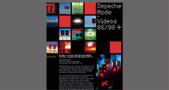 Desktop Screenshot of 8698dvd.depechemode.com