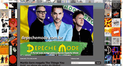 Desktop Screenshot of depechemode.com.br